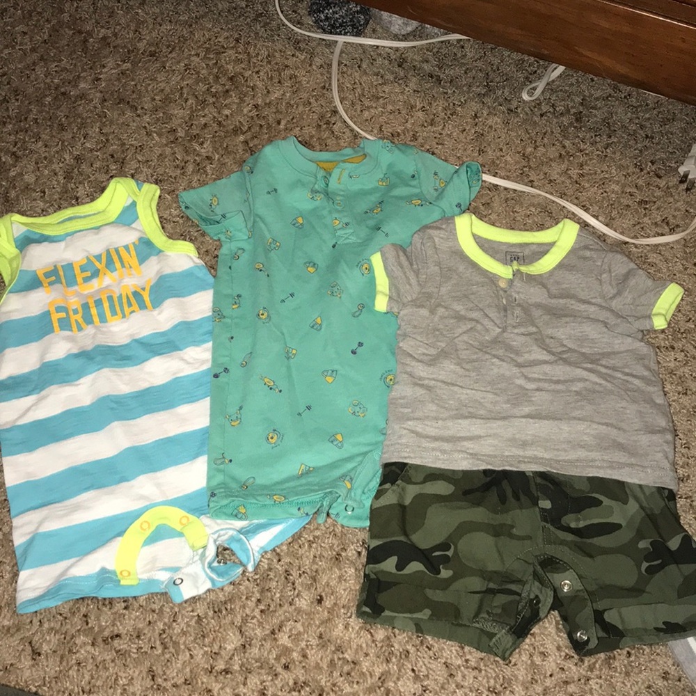 3-6 month baby boy lot